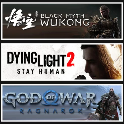 Black Myth Wukong +Dying Light 2 +Ragnarök